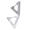 Brinco Argola Triângulo de Aço inoxidável (Unidade)