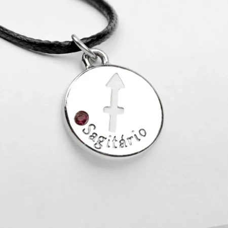 Colar de Signo de Sagitário Ajustável