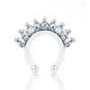 Piercing Ferradura Cravejada Com Zircônias