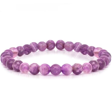 Pulseira de Pedra Ametista 6mm