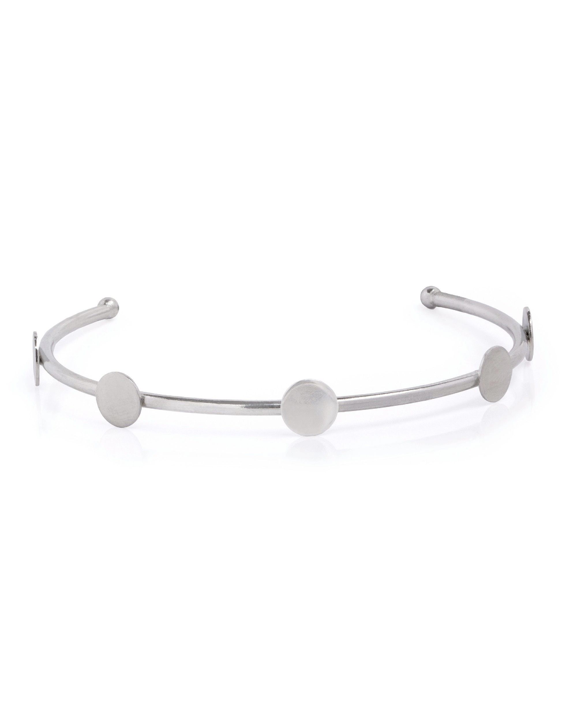 BRACELETE DE AÇO CIRCULOS