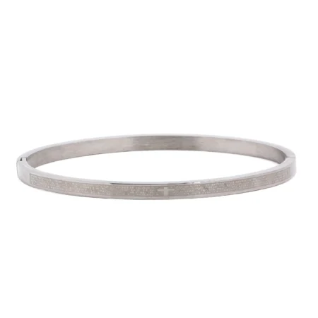 Bracelete Aço Faith Line