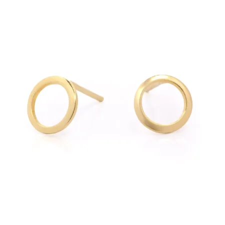 BRINCO BANHADO A OURO 18K CIRCULO