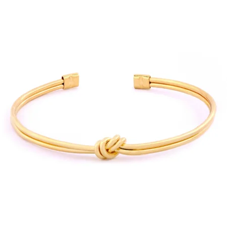 Bracelete Banhado Golden Knot