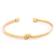 Bracelete Banhado Golden Knot