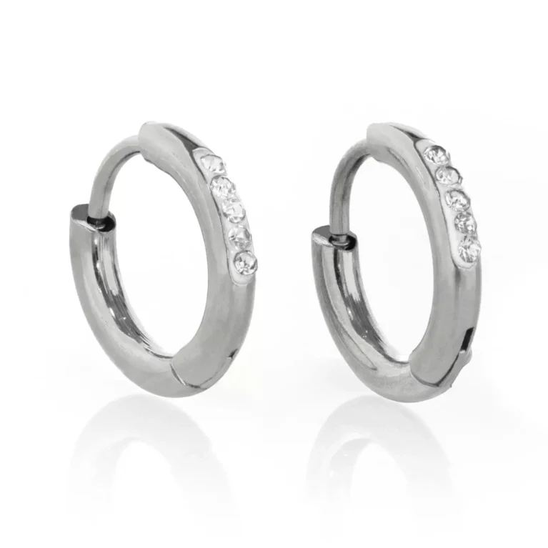 Brinco Argola Crystal Essential