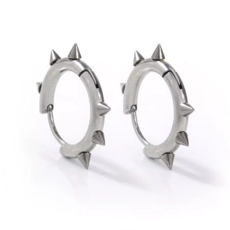 Brinco Argola Steel Spike