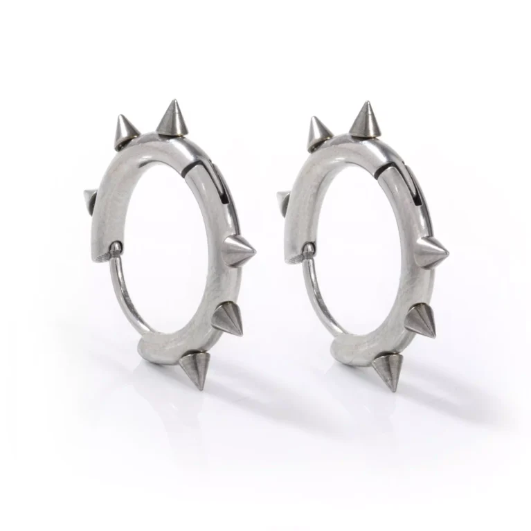 Brinco Argola Steel Spike