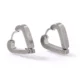 Brinco Argola Steel Heart
