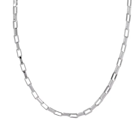 Corrente Aura Minimal Prata