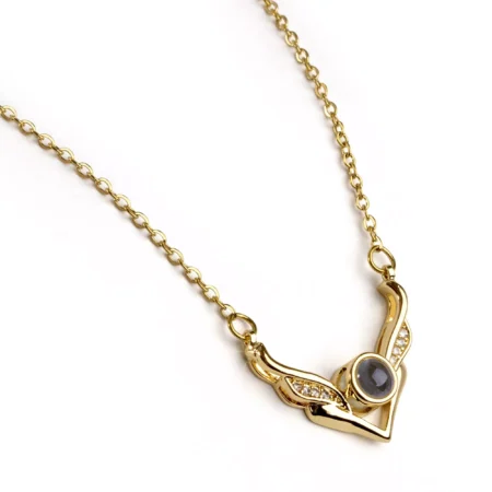 Colar Dourado Wings of Vision