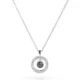 Colar Prata Orbit Crystal