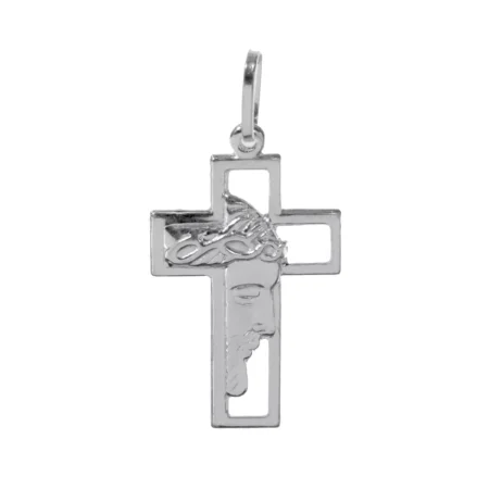 Pingente Steel Jesus Profile