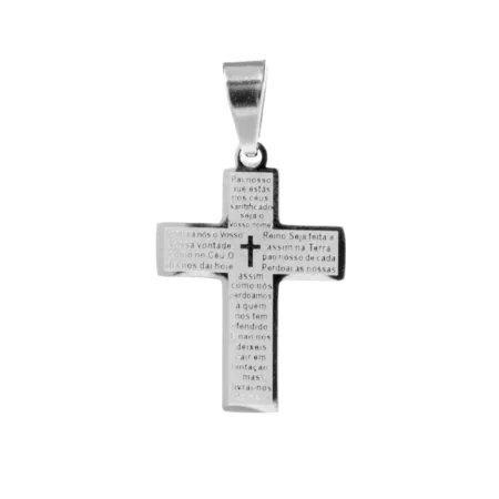 Pingente Steel Prayer Block