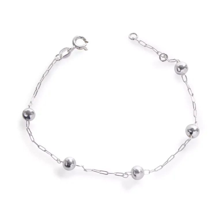 Pulseira Prata Sphere Chic