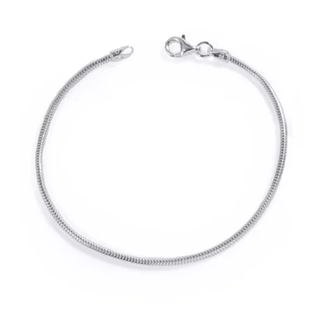 Pulseira Snake Shine Prata
