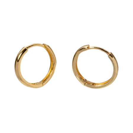 Brinco Argola Dupla Wave Gold