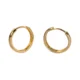 Brinco Argola Dupla Wave Gold