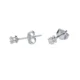 Brinco Stud Estrela Zircônia Prata Urbano