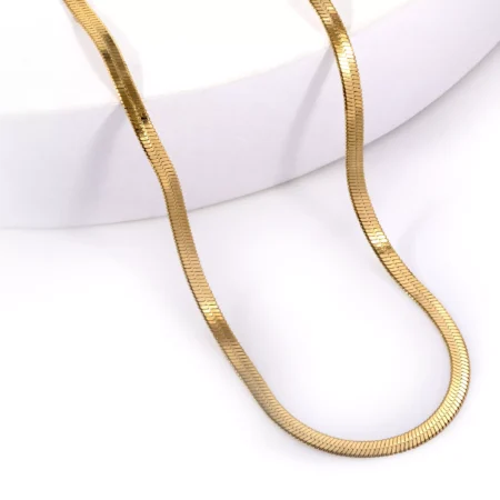 Colar Snake Lux Steel