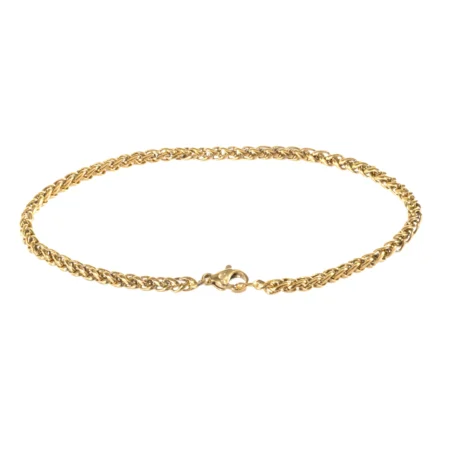 Pulseira Palmeira Gold Steel